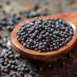 Black Pepper Mustard Seeds
