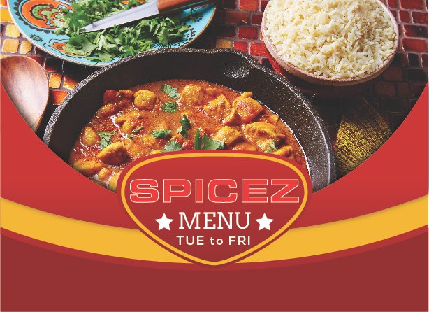 Weekly Meal Menu by Spicez